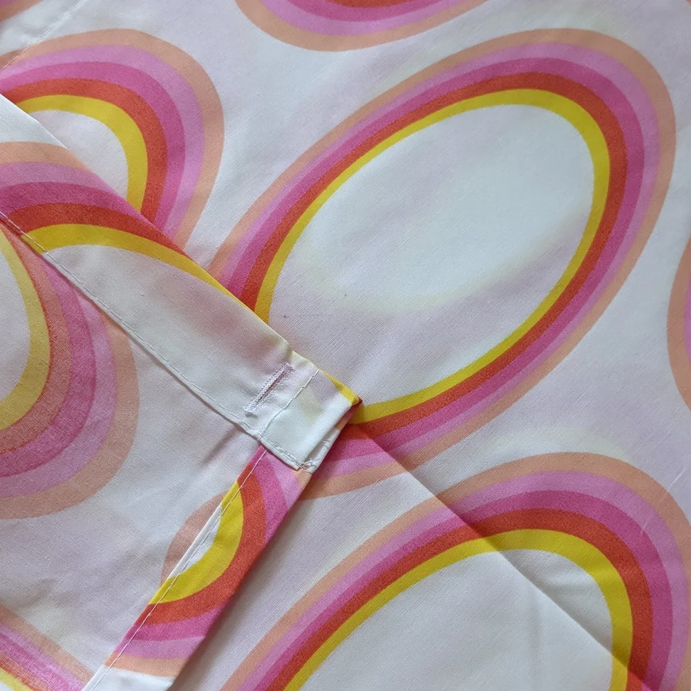 IKEA Springkorn Retro Oval Shower Curtain
